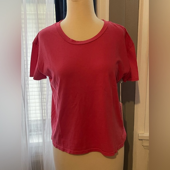 Perfect white tee size XS Peony pink - Picture 3 of 5